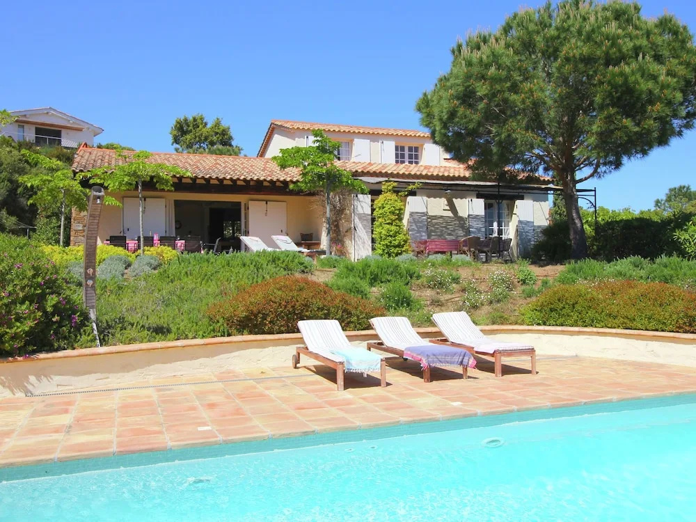 Southern French Villa With Private Pool and Stunning Views of the Mediterranean Sea