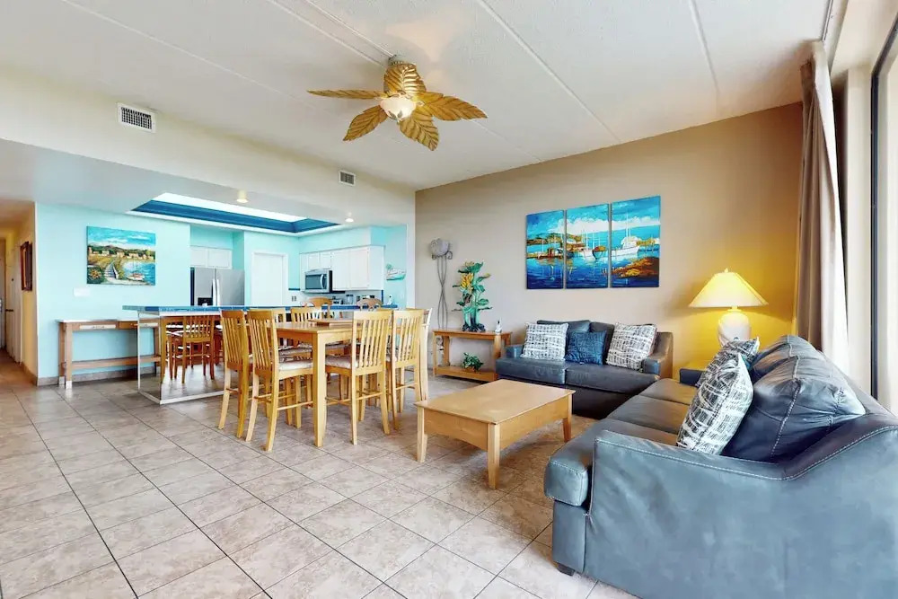 Ground-floor Gulf-view 3br: Suntide III - Unit 106