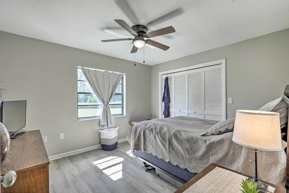 Palm Harbor Home w/ Pool & Golf Course Views!