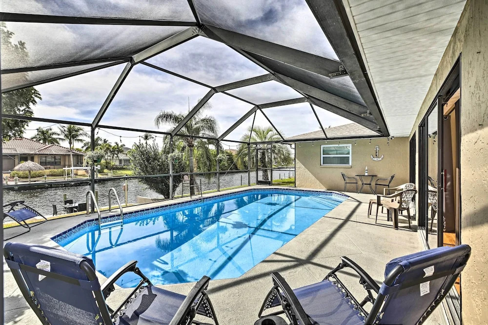 Canalfront Cape Coral Escape w/ Heated Pool!