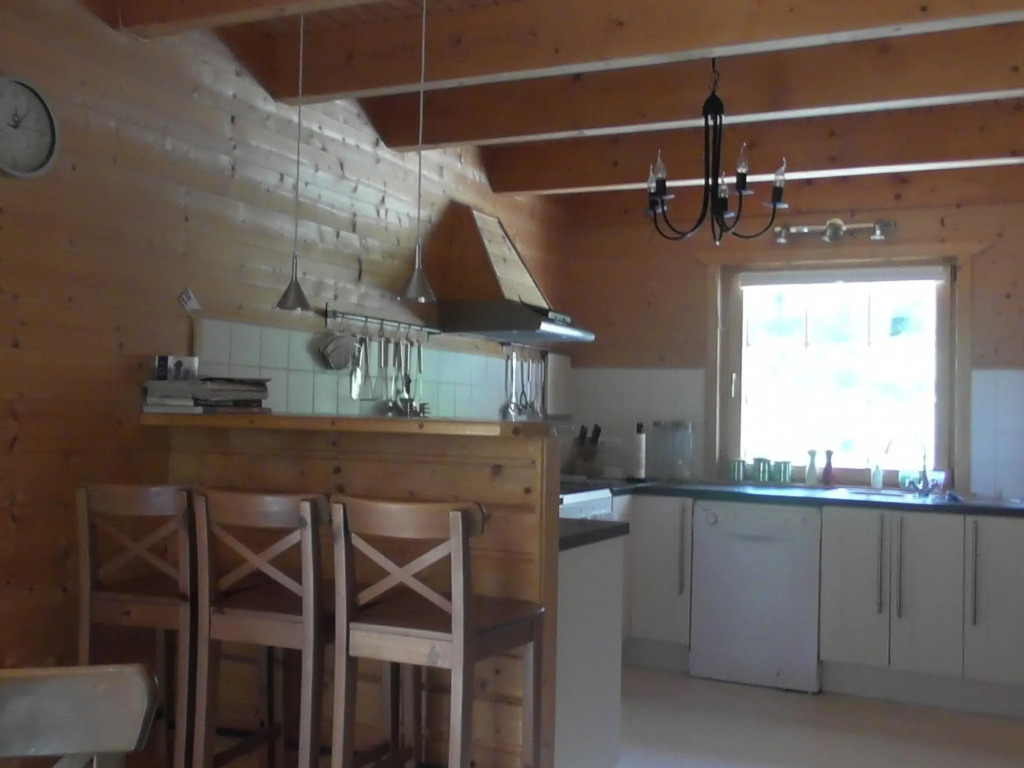 A Spacious, Tastefully Furnished Chalet With Sauna in a Traditional French Village