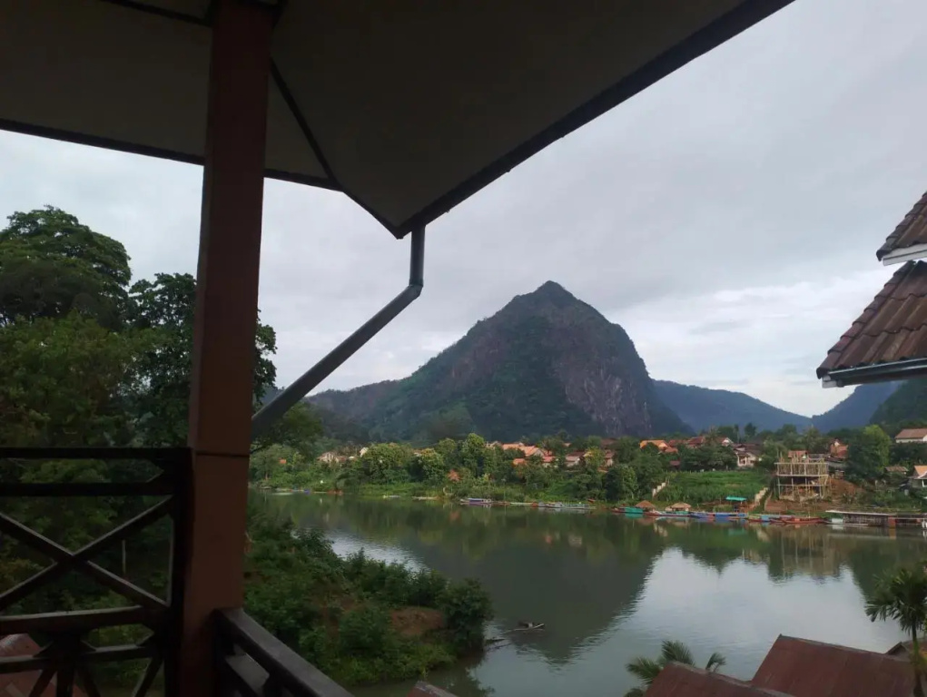 1Night 2Day trekking, Homestay Visit M Ngoi, Waterfalls office