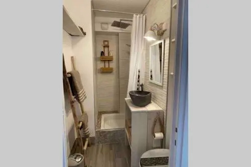 Superbe studio cabine carnac plage de 24m2