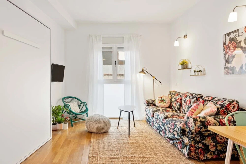Lovely 1bed Apt, Sleeps 5 nr Puente de Vallecas