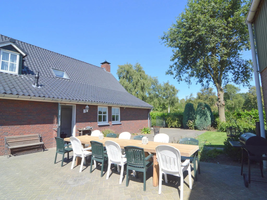 In beautiful rural area located holidayfarm with recreation room and garden