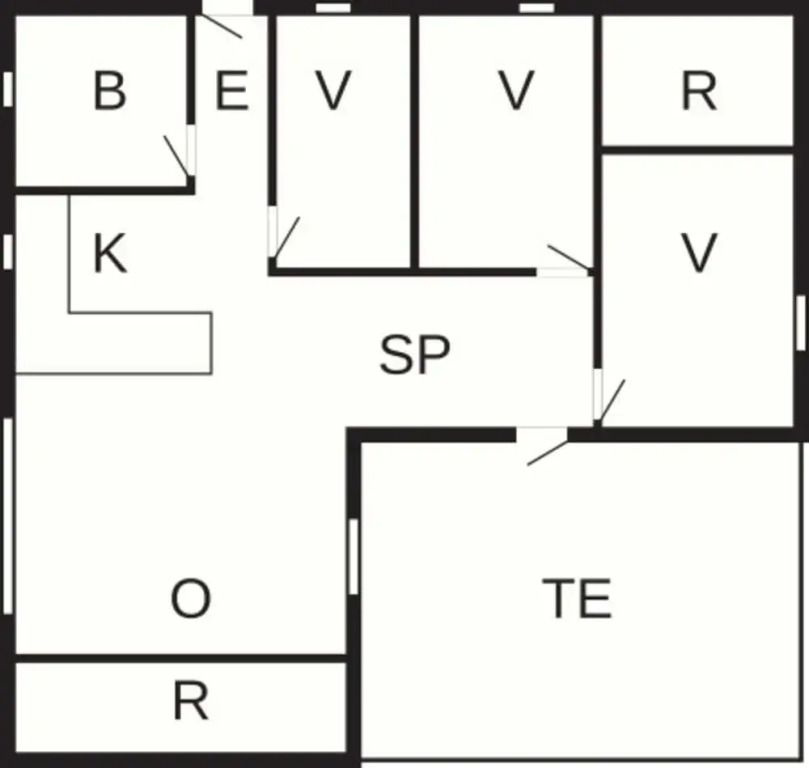 6 Person Holiday Home in Vemb