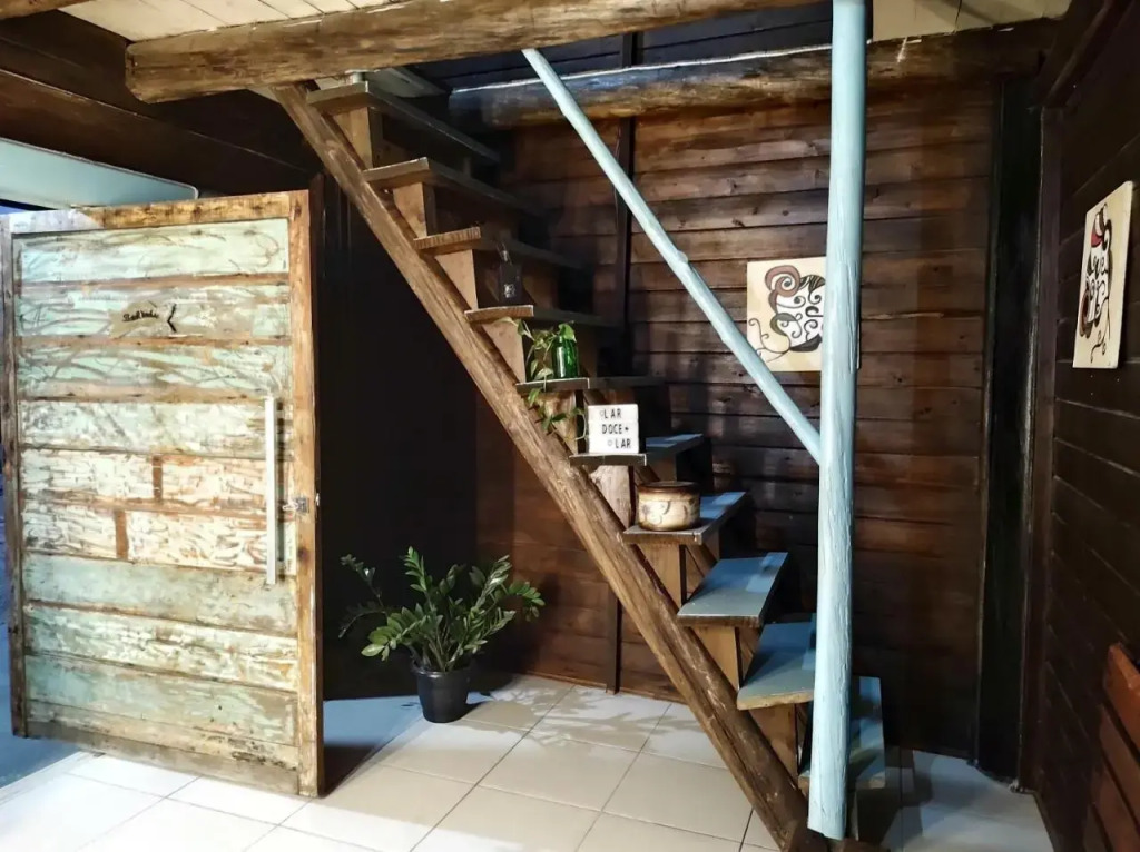 Cabana rústica a 900m da Praia da Ribanceira