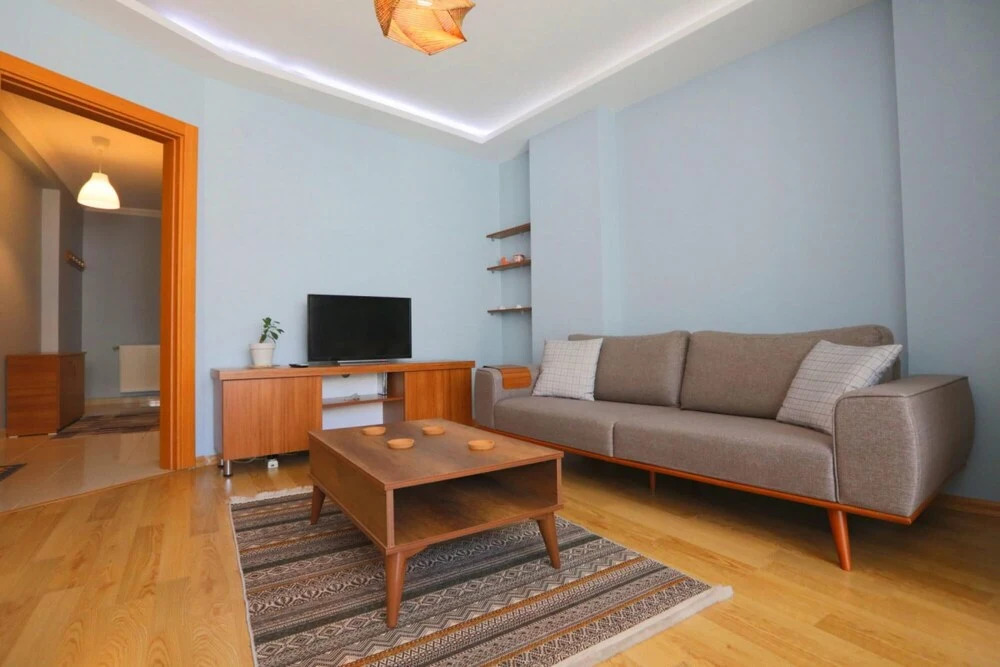 Modern and Stylish Flat With Balcony in Atasehir