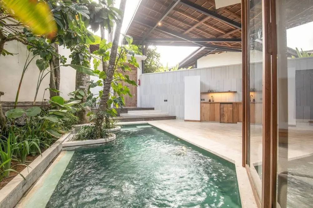BA Villa 1 Modern 1 BR Villa 800m To Canggu Beach