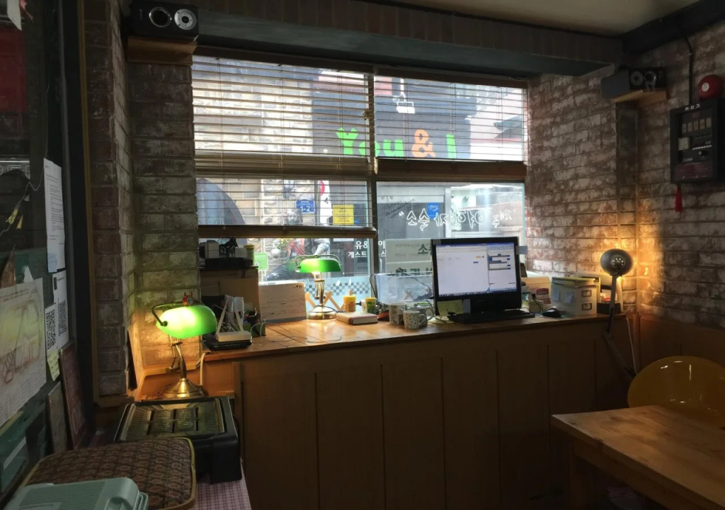 Backpackers in Jeju City Center