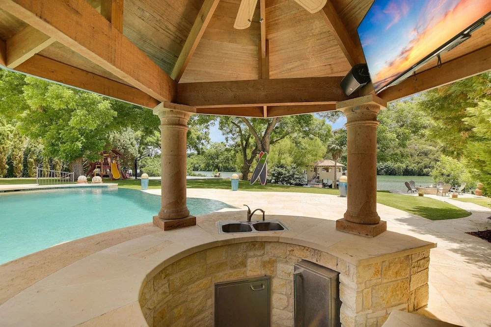 The Above Lake Austin Hacienda 7 Bedroom Estate