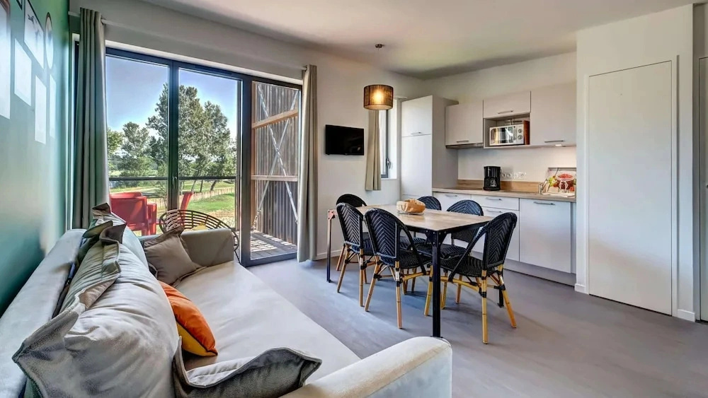 Stay With Terrace Near the Rhone