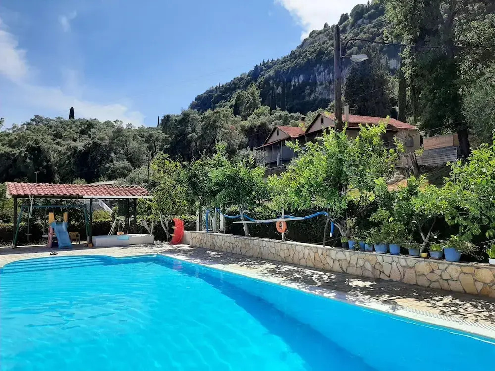 Apartment in Mpenitses With Sea View & Pool