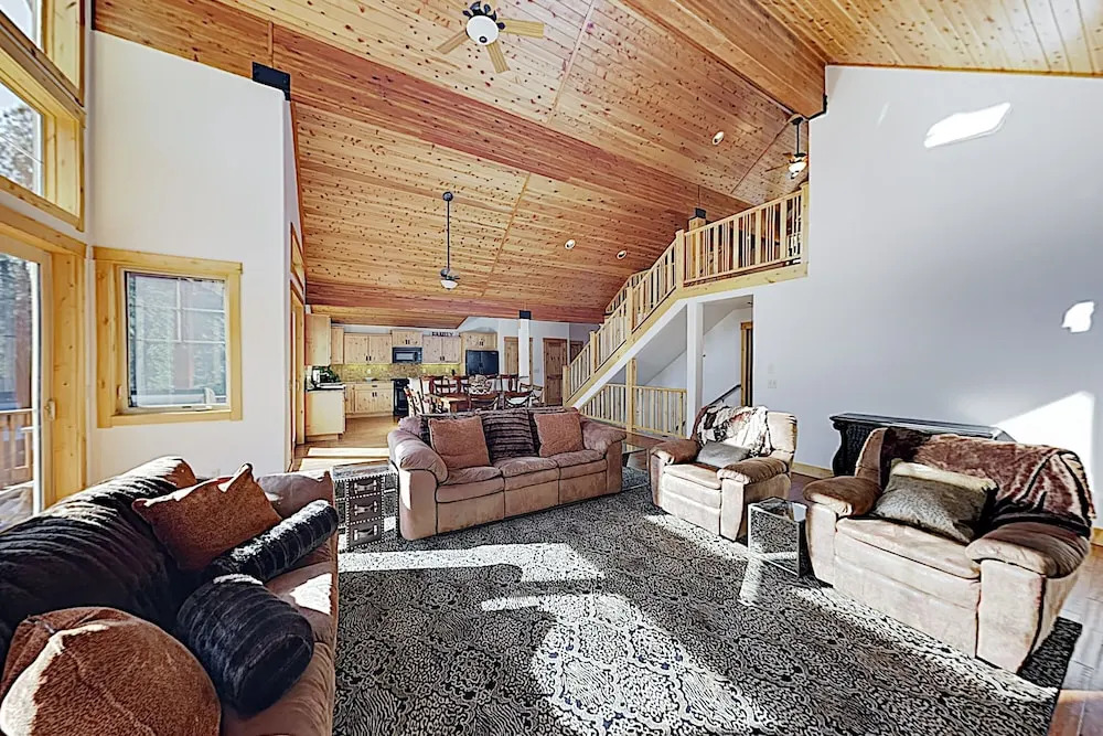 New Listing! Large Donner Lake W/ Water View 4 Bedroom Home