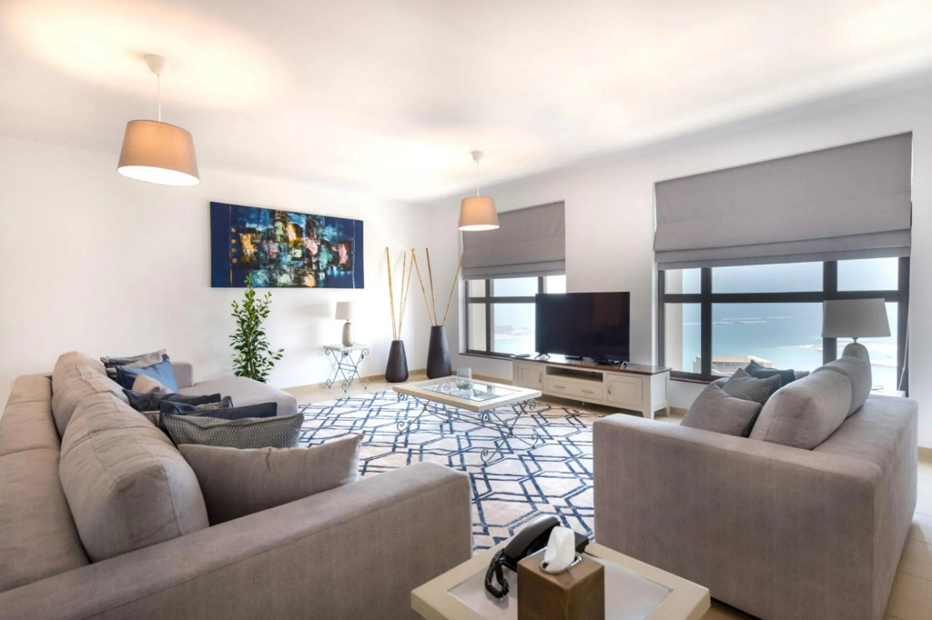 Stunning Marina Seaview Apartment 4 BR JBR