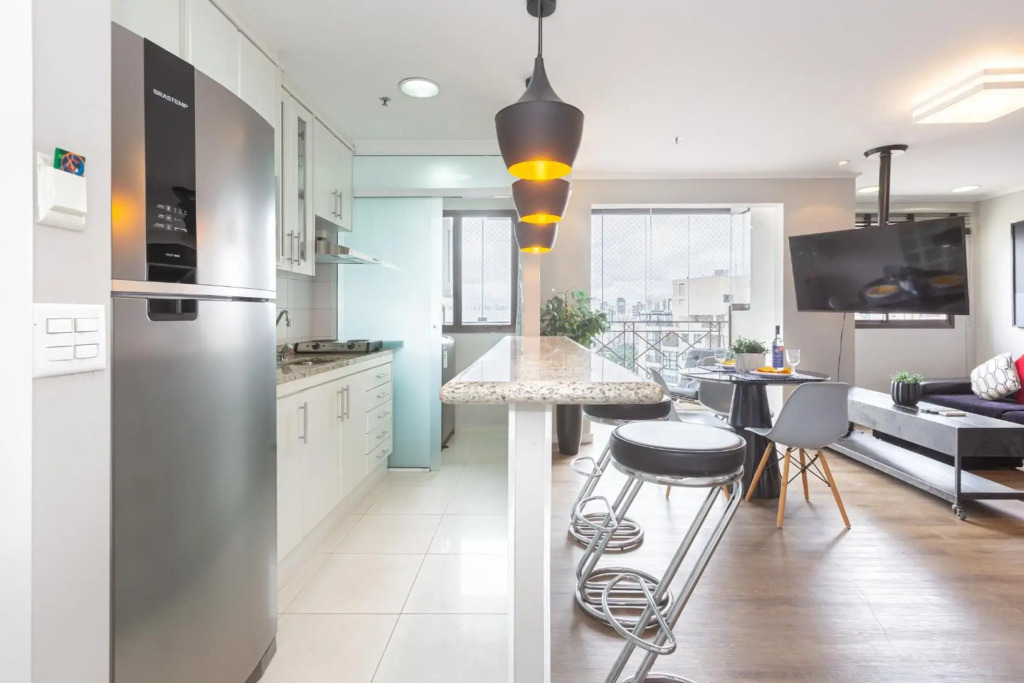 Easy Star - Lindo Flat na Vila Olímpia - YW01G