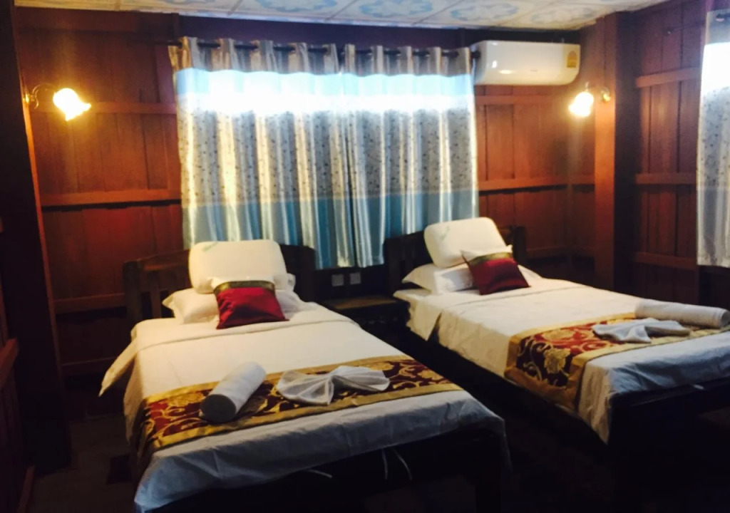Wooden hostel