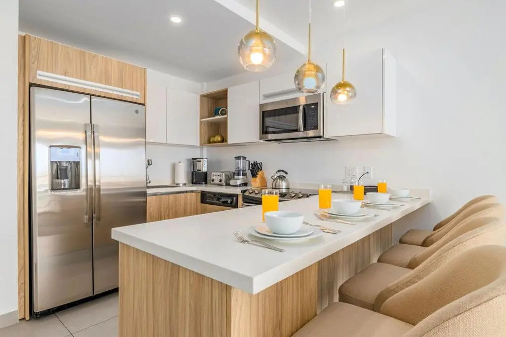 HH-2Bdr413 - NEW Modern Apartment in Oceanfront Luxury Condo in Aruba!