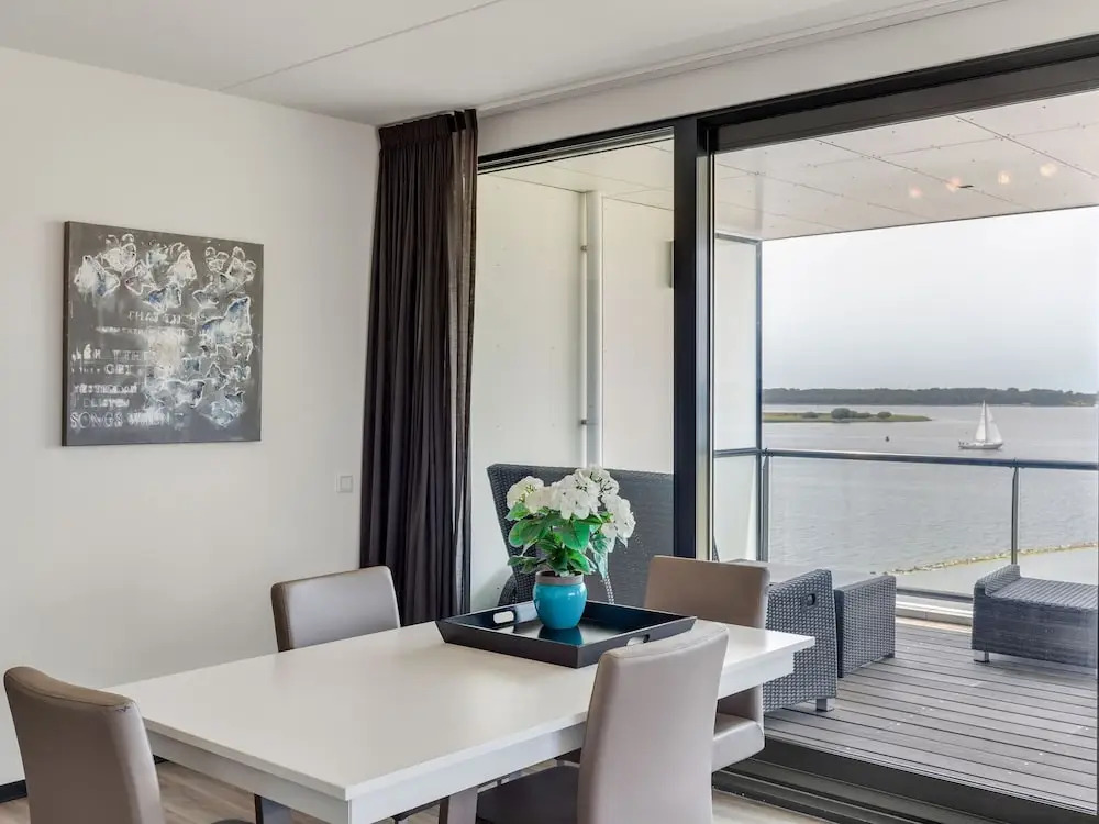 Modern Apartment With Balcony and Magnificent View Across the Veerse Meer Lake