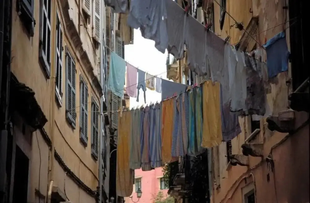 Kurti House, Center of Corfu Island Greece