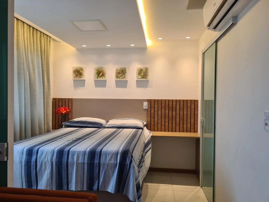 Apartamento 802 Nascente Luxuoso Vista Mar Vaga Privativa