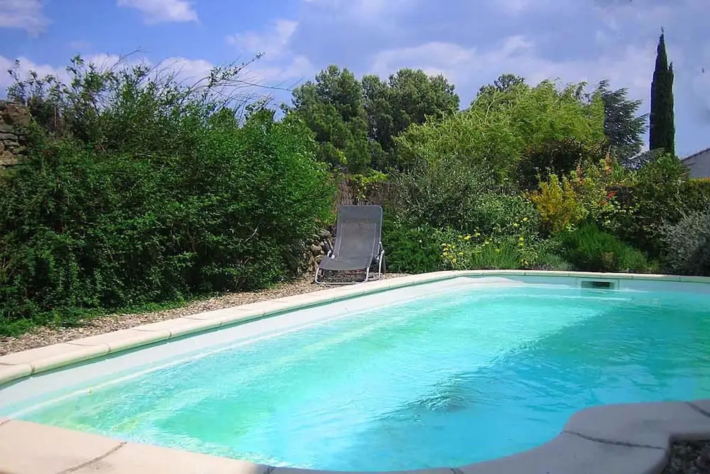 Villa With 4 Bedrooms in Pouzols Minervois , With Private Pool, Enclos