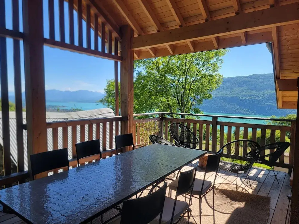 LAlpage, vue lac