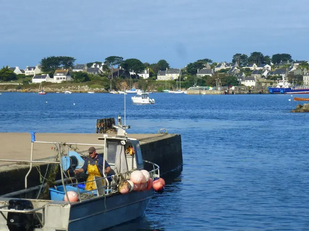 Stone House in Brittany Near Roscoff & Beaches