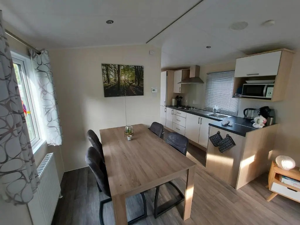 Chalet Wanama. Gelegen op het vakantiepark Het Lierderholt op de veluwe.