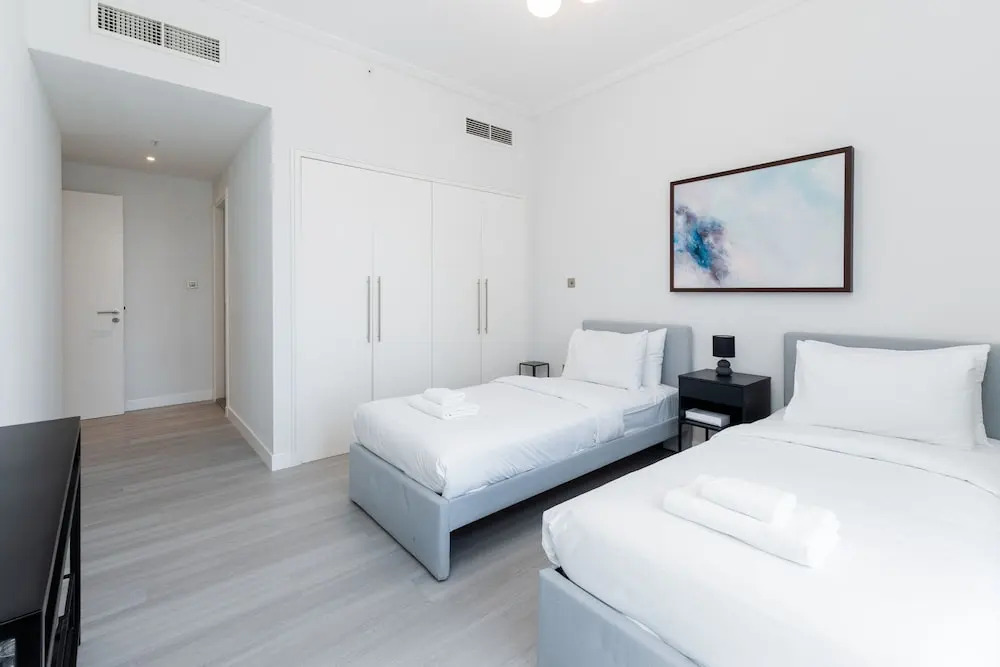 Sleek 3BR Maid s Room w Burj Khalifa View