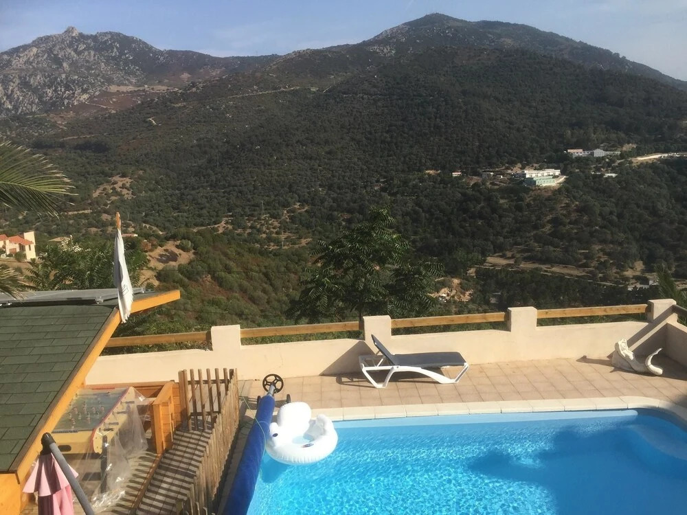 Chalet With 2 Bedrooms in Ajaccio, With Wonderful Mountain View, Pool