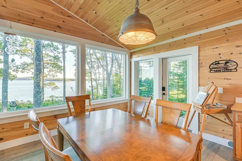 Oceanfront Frenchman Bay Home: Stunning View