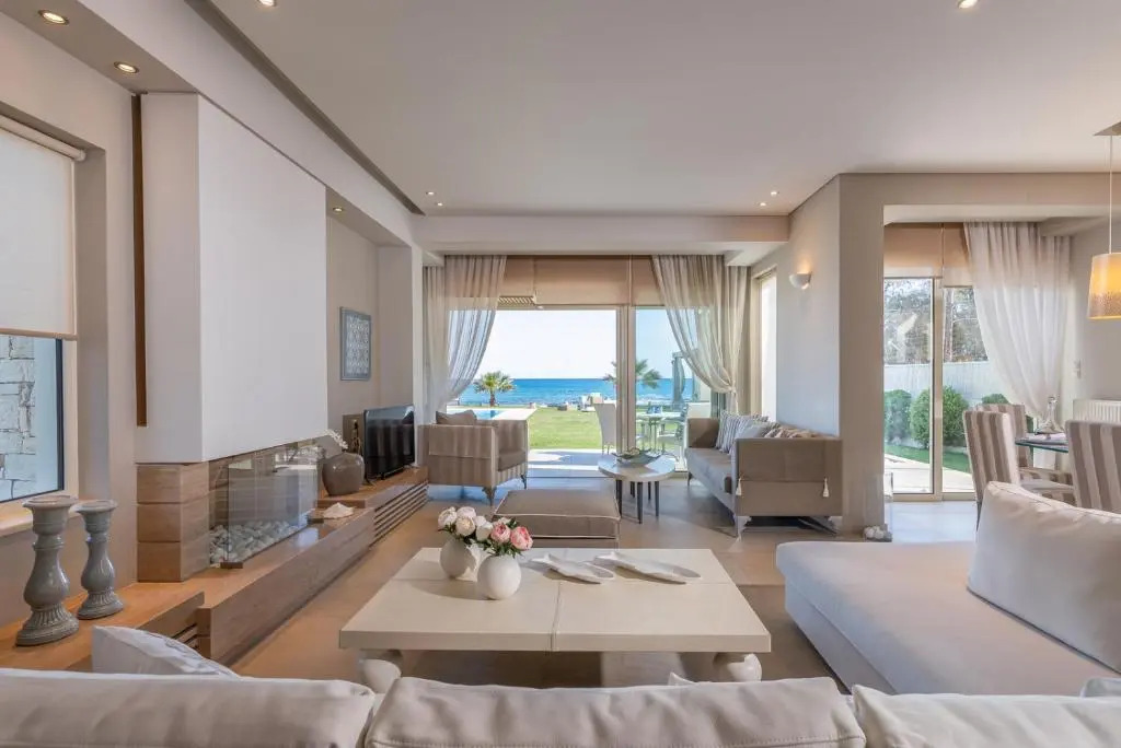 Hersonissos Beach Villa - Your Seafront Retreat by etouri