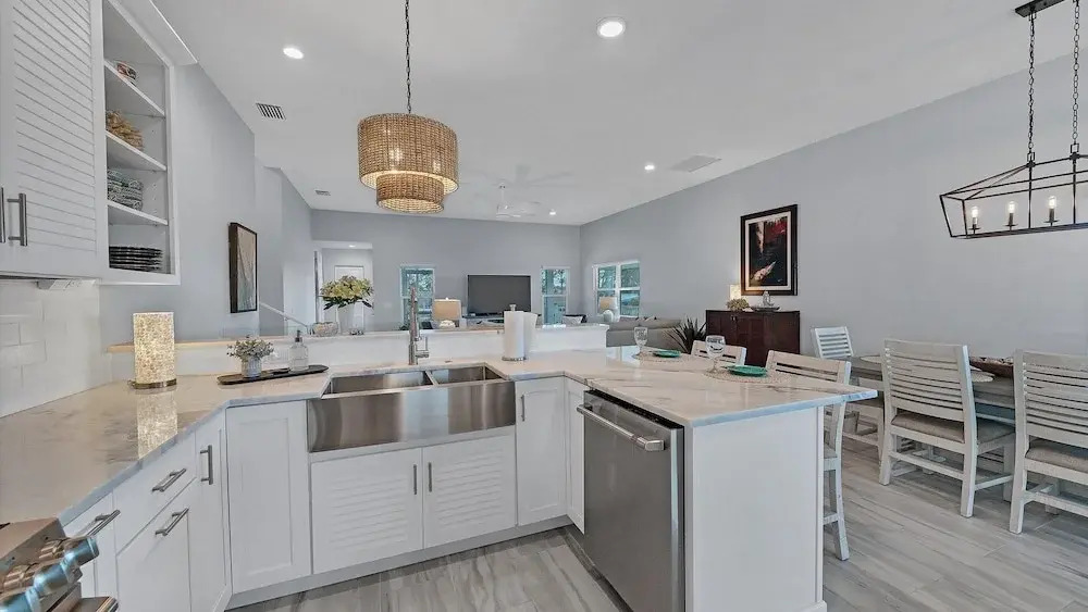 Englewood 3 Bedroom Private Pool+Spa Canal on Lemon Bay Home 3 Home