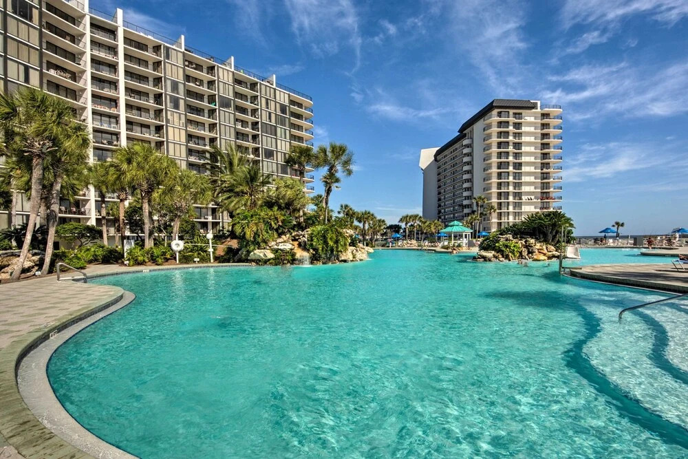 Chic PCB Condo w/ Pool Access + Beachfront Balcony