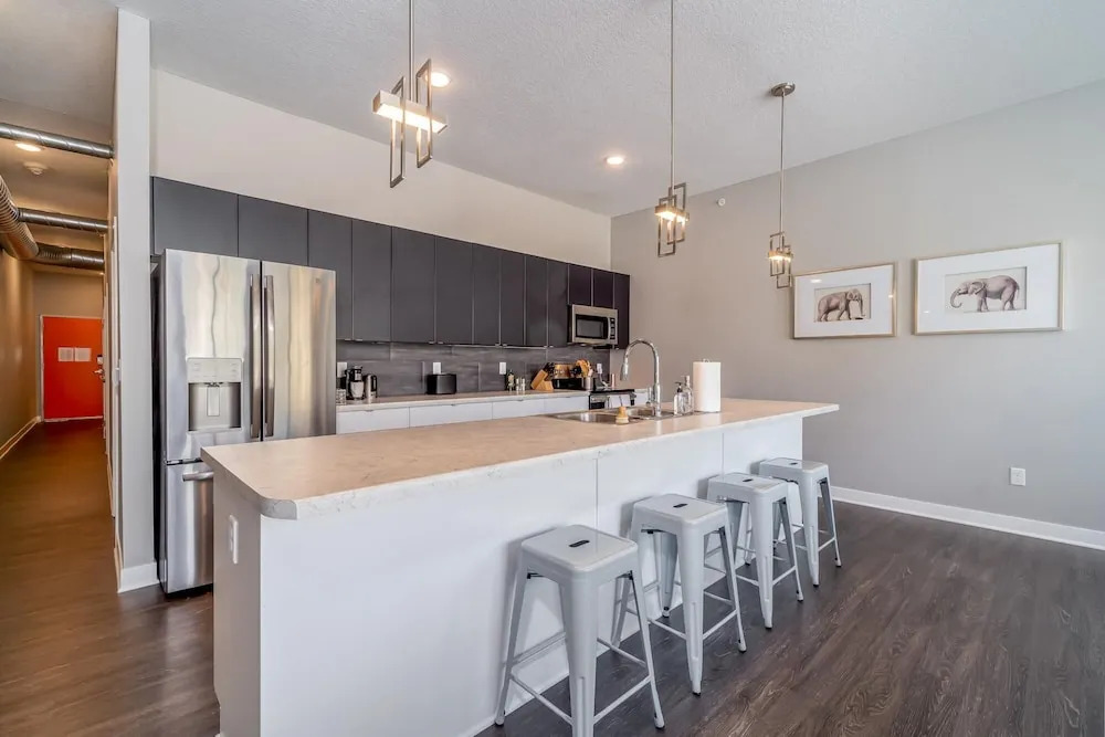 Des Moines Alluring 2BD 2BA Downtown Apartment