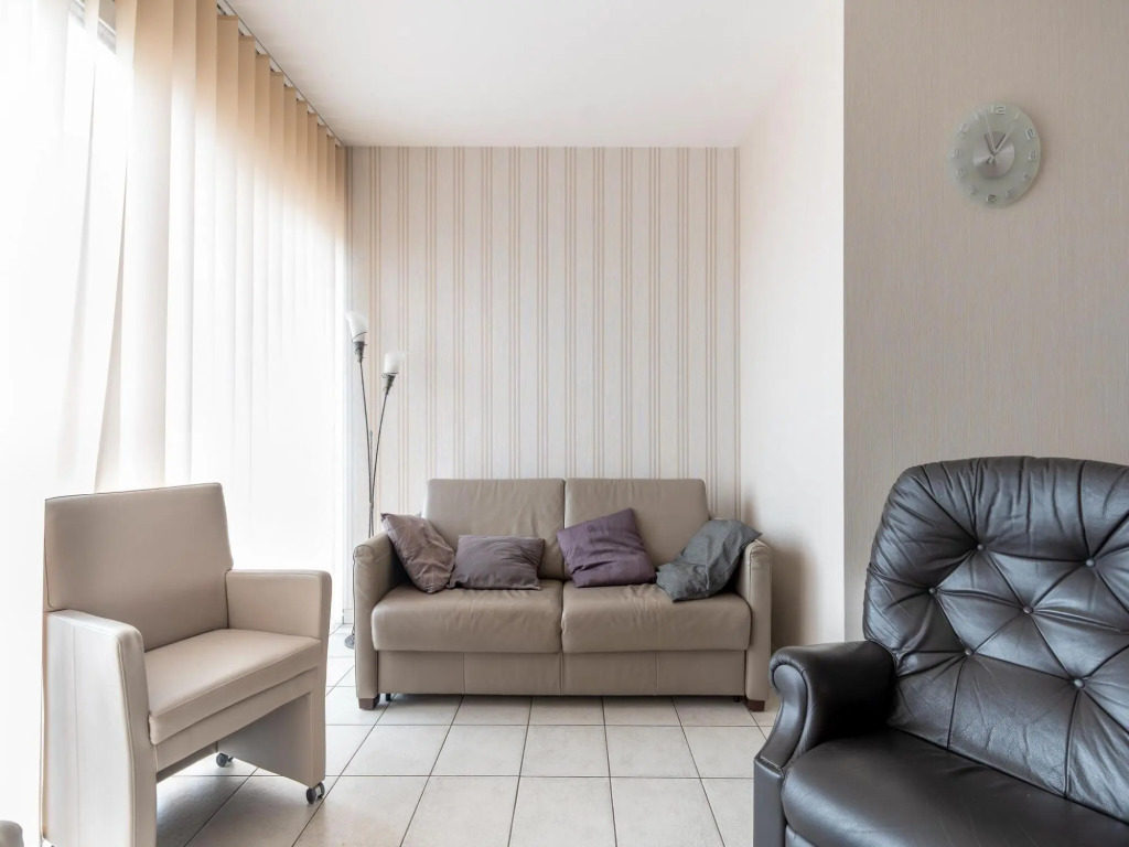 Snug apartment in Blankenberge with sea-views