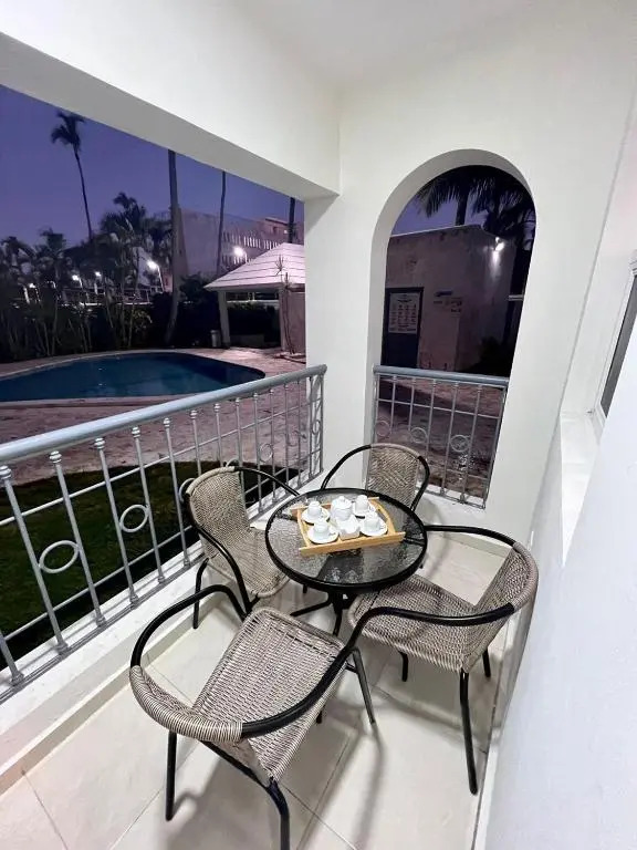 Private Pool View 2BDR Apartment in Los Corales Punta Cana