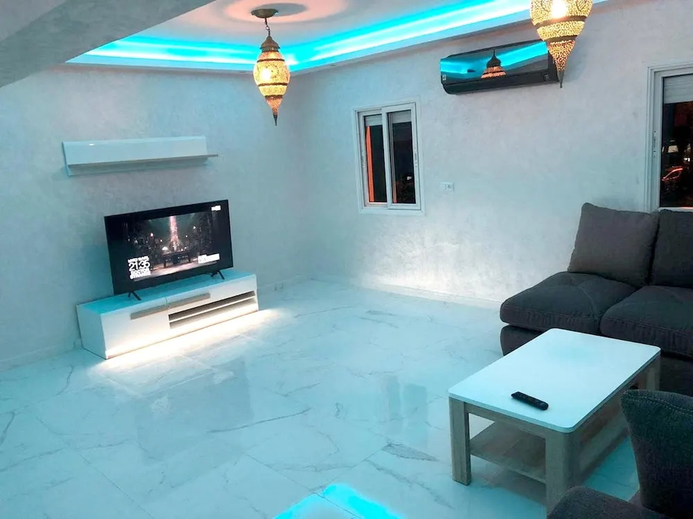 Apartment with 3 Bedrooms in Annakhil, Marrakech, with Shared Pool