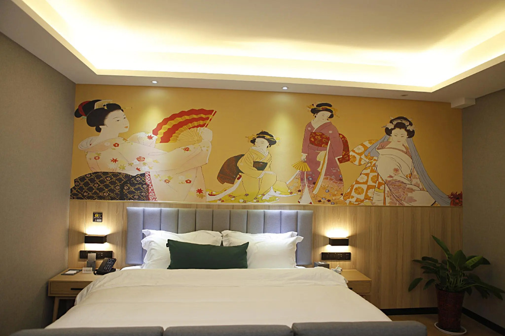 UP and IN Hotel Shanxi Xianyanggan County Wanlian Jiaju