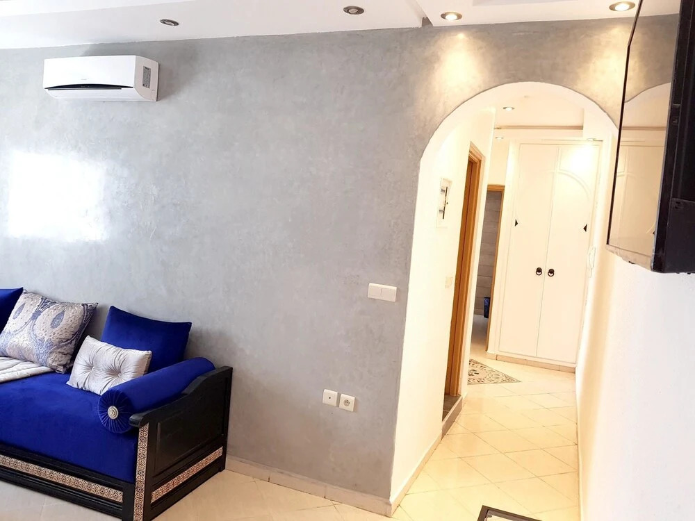 Apartment With 2 Bedrooms in Agadir, With Balcony and Wifi - 1 km From