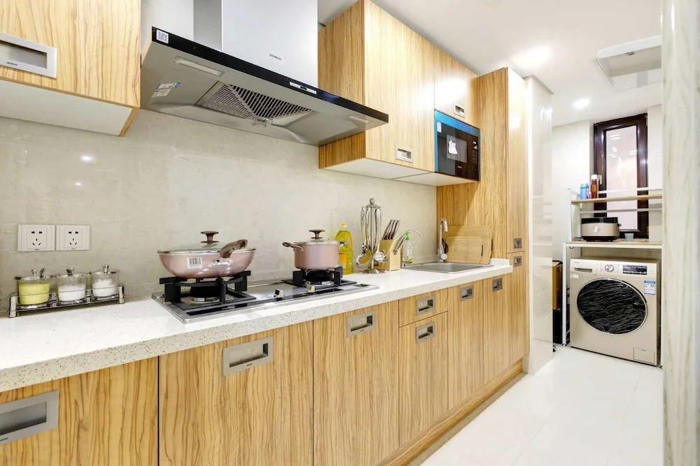 American Light Luxury Style High end Apartment Near Tiananmen And Houhai
