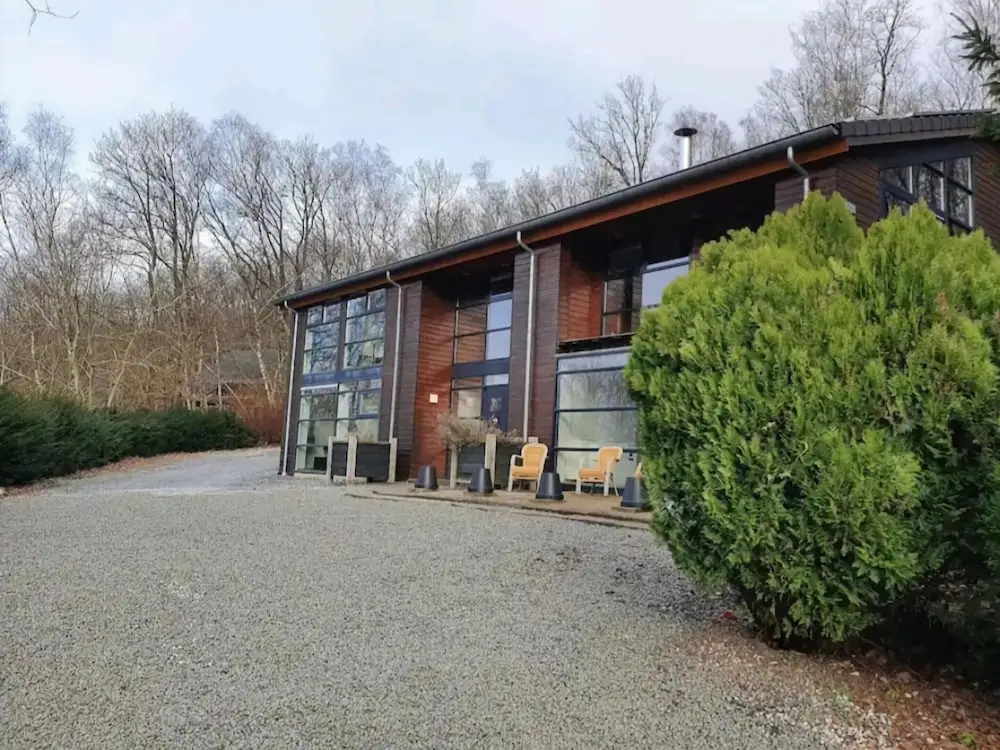 Chalet in Odeigne With Private Pool & Sauna