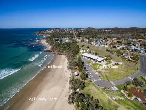 Tallowood beachfront cottage