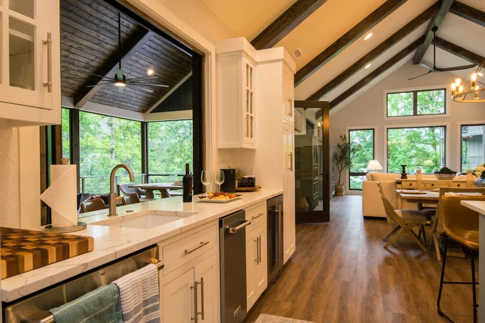 Epic 5BR w Double Living Areas On Lake Lure