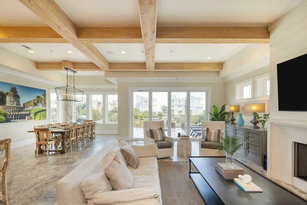Sleeps 48, 2 Homes w/ Private Beach Access Bradley Circle Buyout by Avantstay