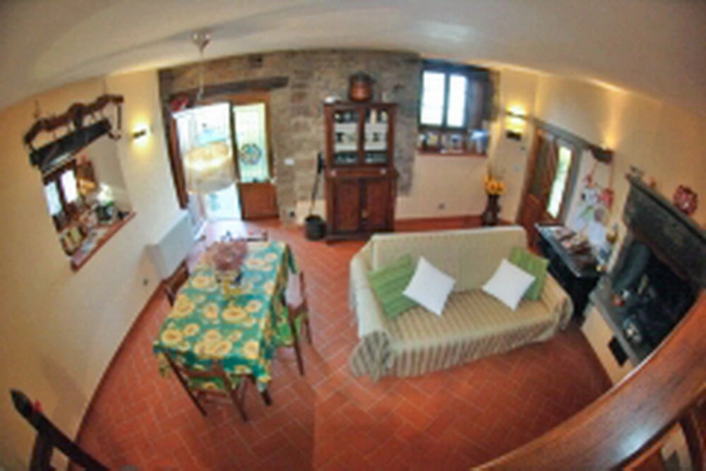 House With one Bedroom in Cortona , With Wonderful Mountain View, Priv
