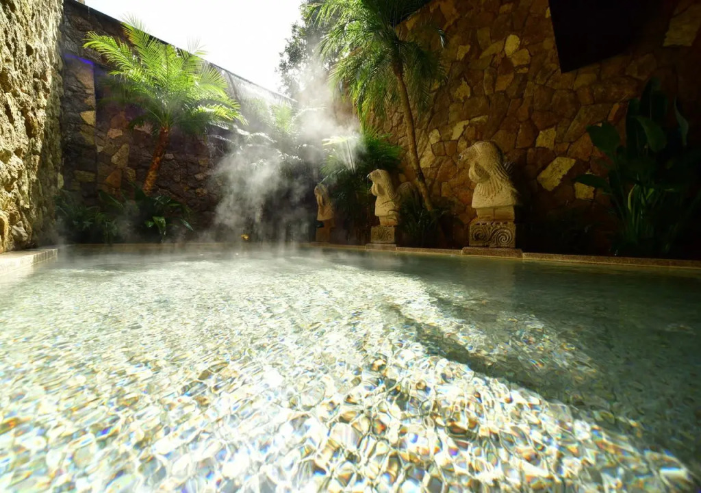 Balinese onsen ryokan Hakone Airu