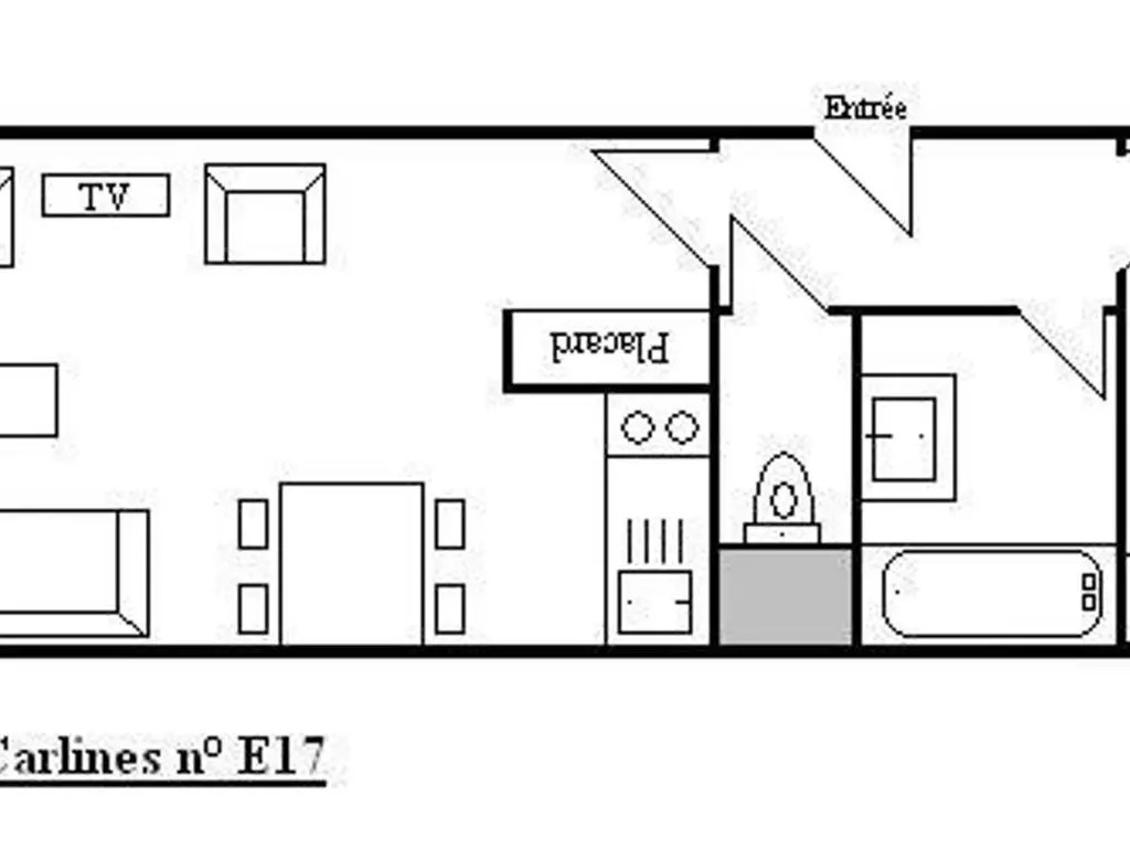 Appartement Méribel, 2 pièces, 5 personnes - FR-1-180-368