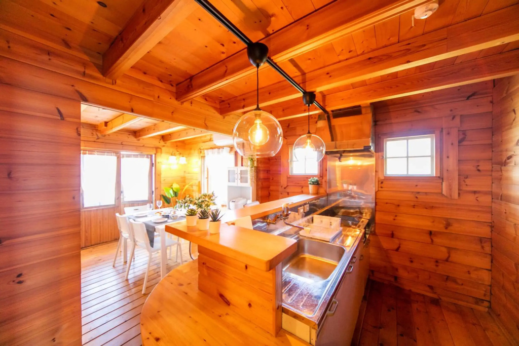 Awaji Seaside Log house in Goshiki 1